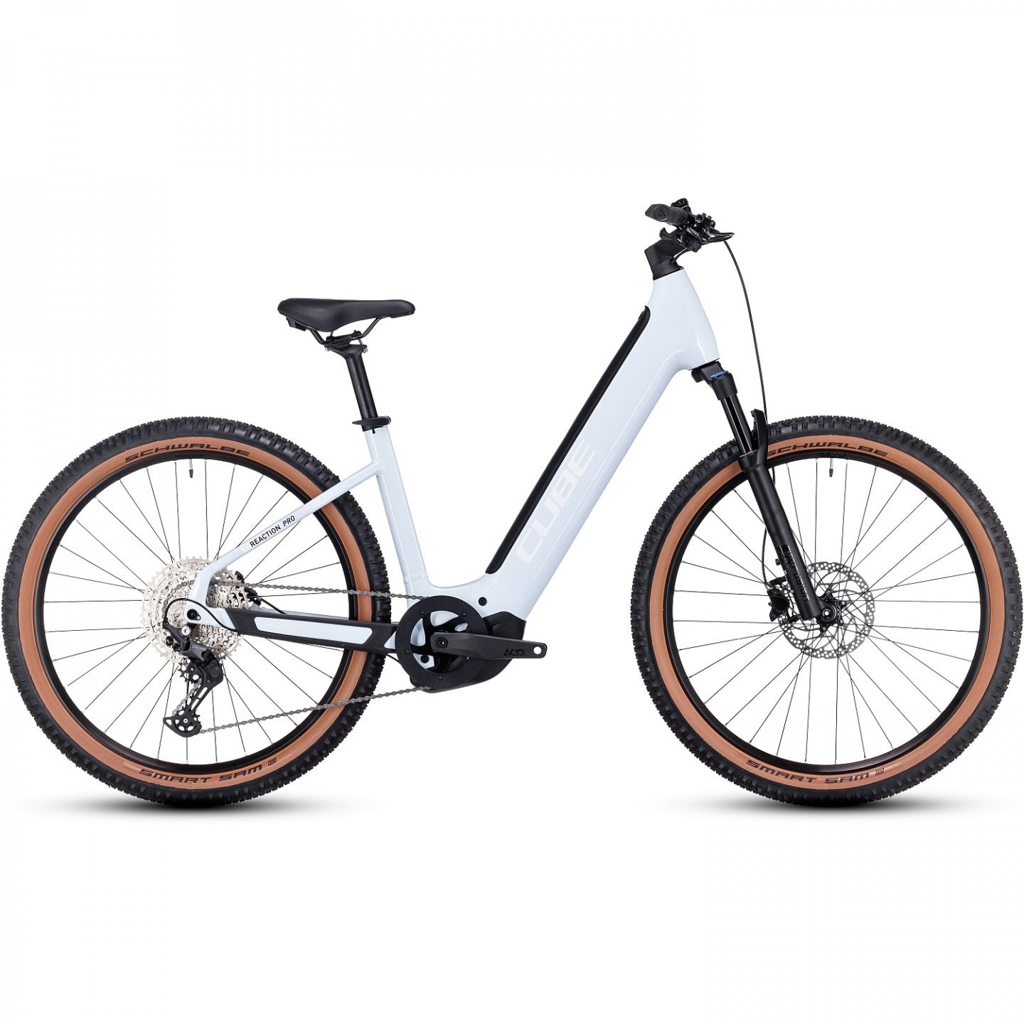 CUBE MTB Elettrica Easy Entry 27.5" - REACTION HYBRID Pro 625 - 2023 - flashwhite / black
