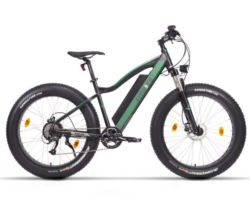 E-Bike Elettrica Fatbike FT26 Colore Verde Fitifito Cod. FT26-48V VERDE