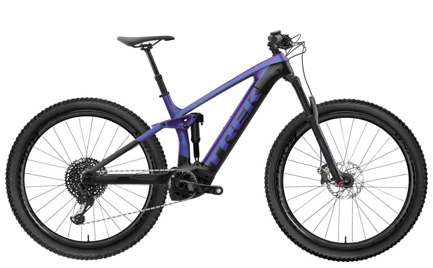 TREK RAIL 5 NERO VIOLA 500W 2021 - Nechifori Bike