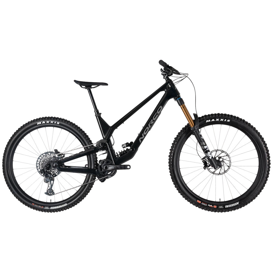 Norco RANGE C1 - 29" MTB Carbonio - 2023 - black / silver