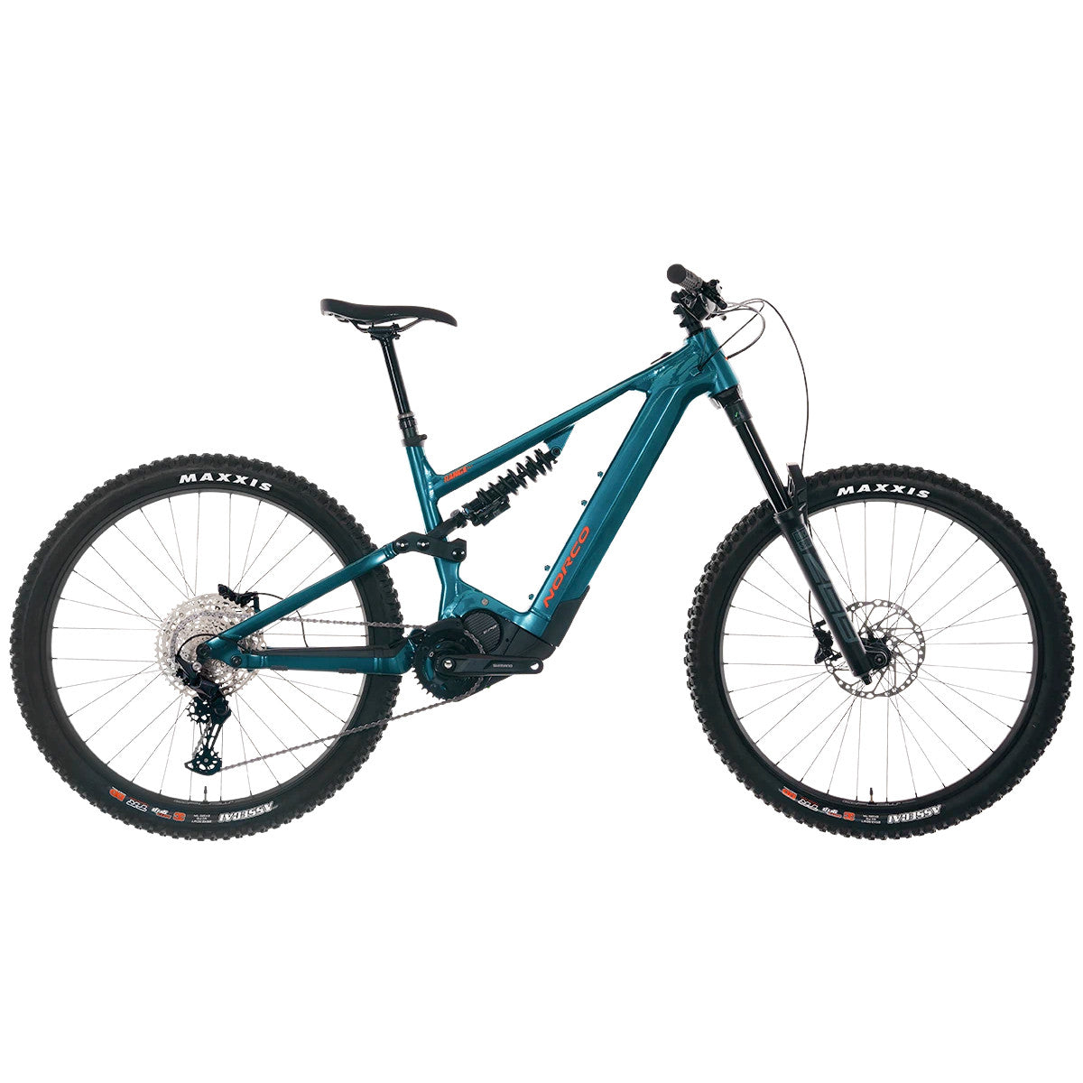 Norco Range VLT A2 - 29" MTB Elettrica - 900wh - 2023 - teal / orange